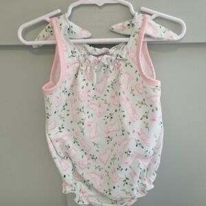Sweethoney 18 months (fits 18-24 ) bunny rabbit bubble romper spring easter